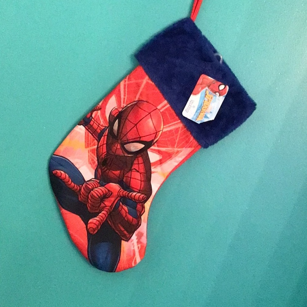 Spiderman Stocking New - Picture 2 of 7